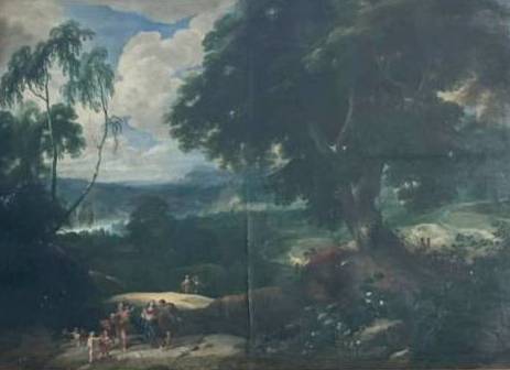 Landscape with the Holy Family