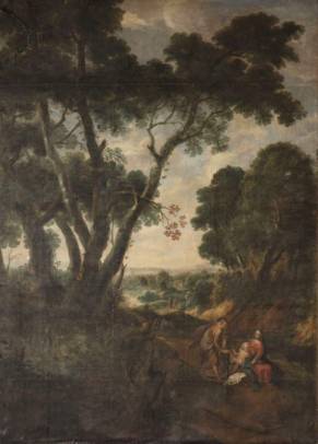 Landscape with The Holy Family