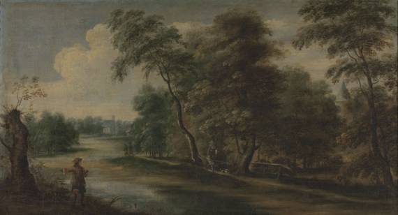 Landscape with Hunters