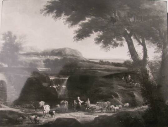 Large Landscape with Herd