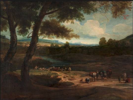 Landscape with Travellers