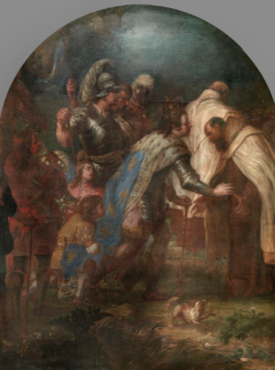 Saint Louis IX, King of France, Receives Pierre de Corbie