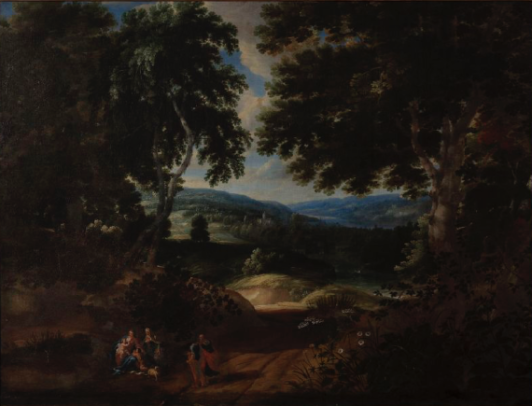 Landscape with the Holy Family and Saint John