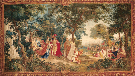 Dido Showing the Map of Carthage to Aeneas (from the Series of Dido and Aeneas)