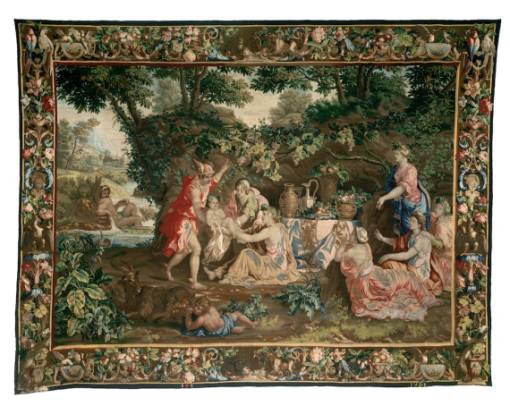 Mercury Hands the Bacchus Boy to the Nymphs to be Educated  (from the Cycle of Ovid's Metamorphoses)