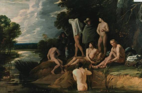 Bathing Scene