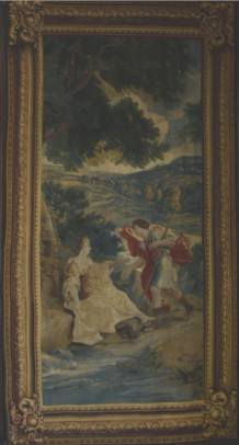 Galatea Trying  to Convince Celadon to Leave Astraea for Her  (from the Series of Astraea)