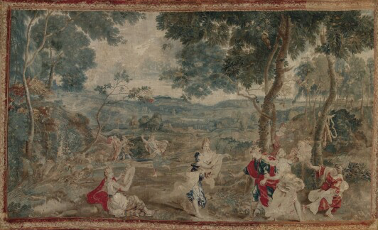 The Blindfolded Amaryllis Approaching Myrtillus (from the Series of Pastor Fido)