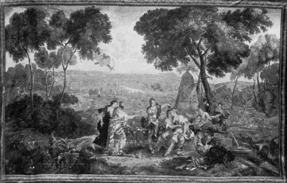 Allegorical Scene of Love (from The Story of Pastor Fido)