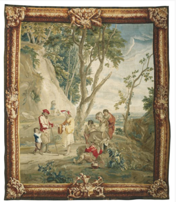 The Gypsy Fortune Teller (from the Series of Folk Life after Teniers)