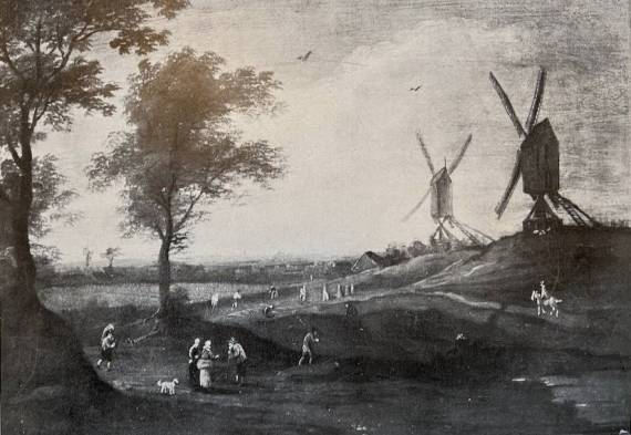 Landscape with Windmills