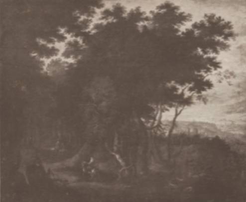 Wooded Landscape with Figures