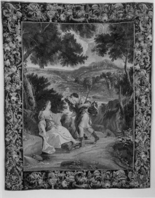Galatea Trying to Convince Celadon to Leave Astraea for Her  (from the Series of Astraea)