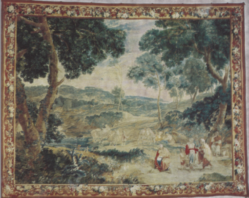 Italian Landscape (from the Series of Folk Life after Teniers)