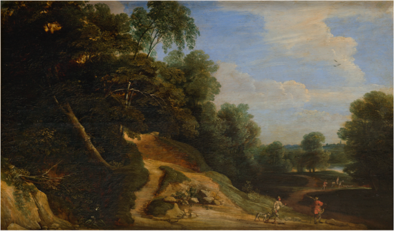 Landscape with Hunters