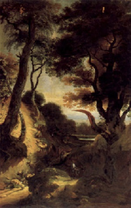 Large Landscape with Travelers