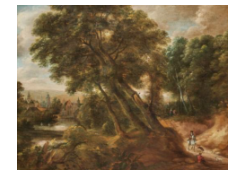 Work 1112: Landscape with Wayfarers near a Town