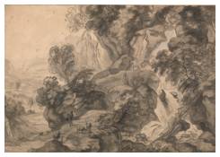 Work 5109: Mountain Landscape with a Shepherd and his Flock