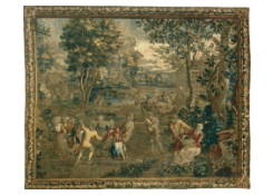 Work 5207: Dancing Peasants and Sheep Shearers (from the Series Folk Life after Teniers)