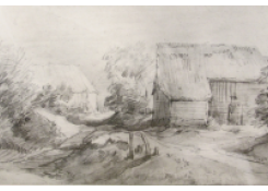 Work 561:  Landscape with Farmhouses 