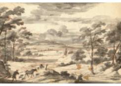 Work 5236: Landscape. Shepherds and Cows