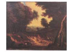 paintings CB:655 Wooded Landscape with Figures